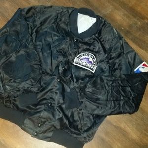 Vintage 90s Colorado Rockies Satin jacket